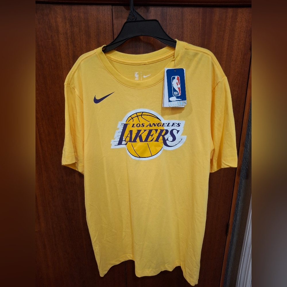 Nike Official NBA LA Lakers Shirt Mens MEDIUM